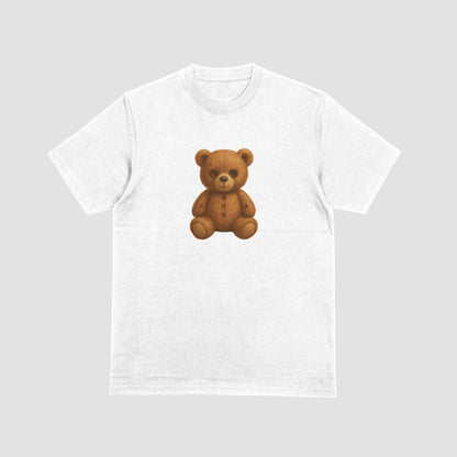 Stitched Teddy Happy & Sad Tshirt - Graffic Tees USA