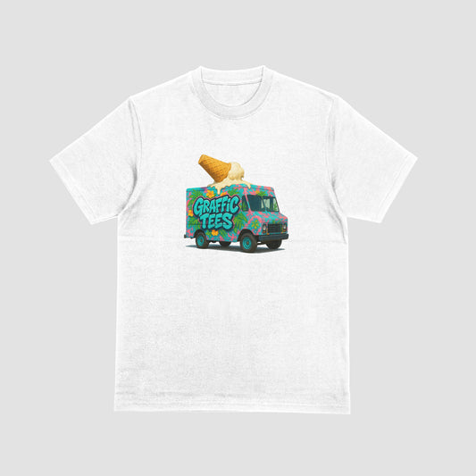Ice-cream Truck Tshirt - Graffic Tees USA