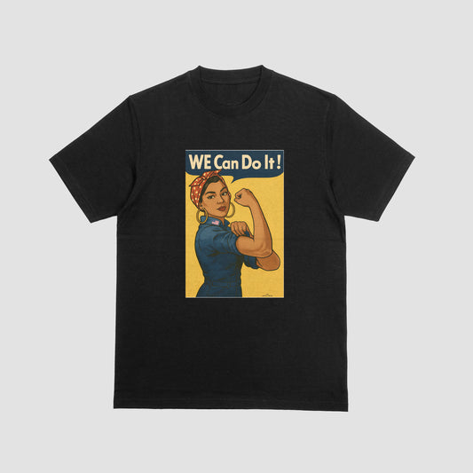 WE Can Do It - Latina Rosie the Riveter T-Shirt - Graffic Tees USA
